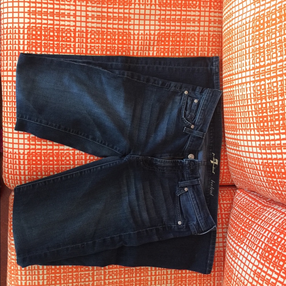 7 For All Mankind Bootcut Jeans JU075Y702 - Picture 2 of 4